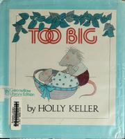 Cover of: Too big