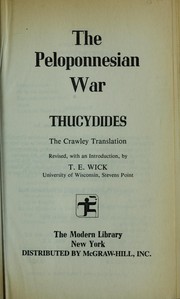 Cover of: The Peloponnesian War