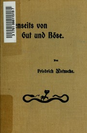 Jenseits von Gut und Böse by Friedrich Nietzsche