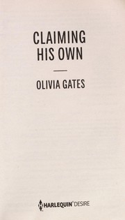 Claiming His Own by Olivia Gates