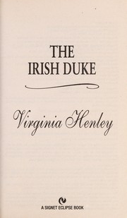 Cover of: The Irish Duke