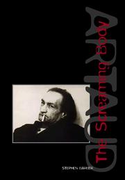 Artaud by Stephen Barber, Antonin Artaud