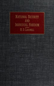 Cover of: National security and individual freedom.