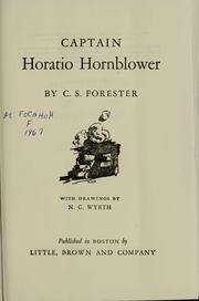 Cover of: Captain Horatio Hornblower