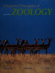 Cover of: Integrated principles of zoology