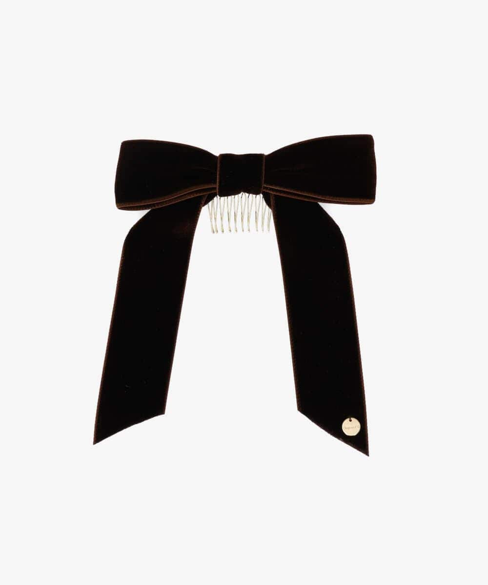 Chapeau d' O Velvet Comb Ribbon