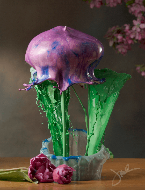 High Speed Liquid Flowers