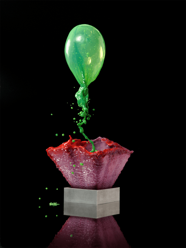 High Speed Liquid Flowers