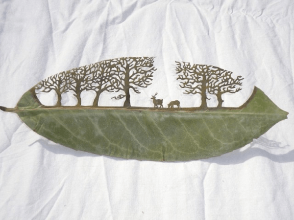 Leaf Carving Art