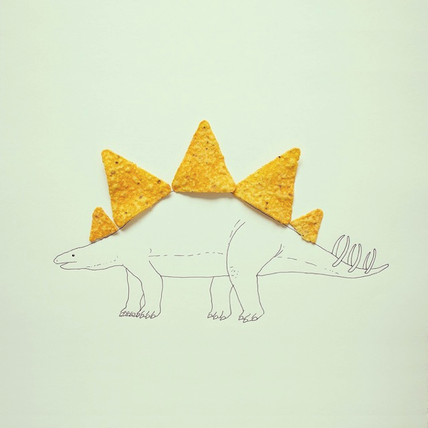 Objects Turned Into Illustrations