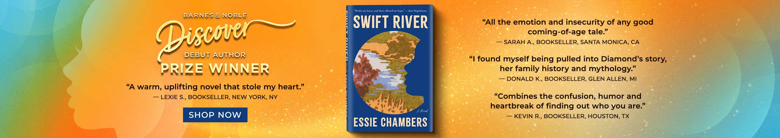 Barnes and Noble Debut Author Prize Winner Swift River by Essie Chambers. Shop Now.