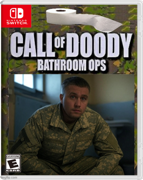 Call of Doody | image tagged in nintendo switch | made w/ Imgflip meme maker