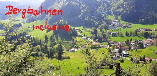 FeWo f. 2 Erw.+2 Kinder mit Schwimmbad,Sauna,WLAN,parken, Bergbahnen Mai-Nov.