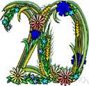 XX - denoting a quantity consisting of 20 items or units