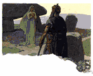Odin - (Norse mythology) ruler of the Aesir