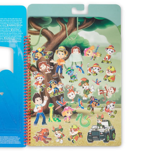 Paw Patrol Puffy Sticker Pad - Jungle