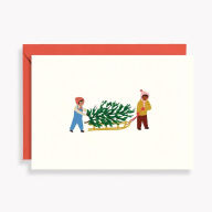 Title: Assorted Tree Farm Friends Holiday Card Set