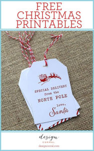 Christmas Printables By Design Corral