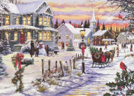 Title: Village Sleigh Ride Deluxe Boxed Holiday Cards