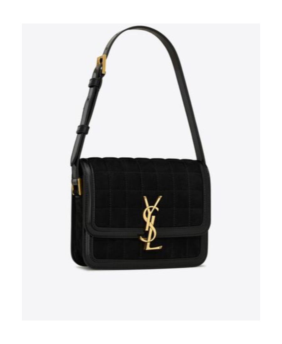 SAINT LAURENT YSL LOGO-PLAQUE SHOULDER BAG 