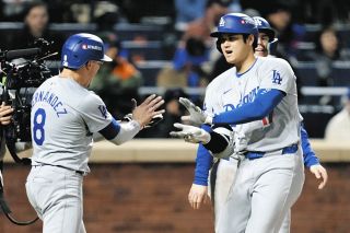 2ランのキケ・ヘルナンデス「大谷は走者の有無で雰囲気違う」…9番の意識「翔平につなぐ」