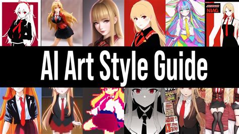 AI Art Style Guide in ONE Minute! #tutorial #aiart #novelai # ...