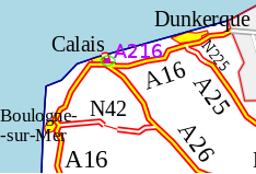 Image illustrative de l’article Autoroute A216 (France)