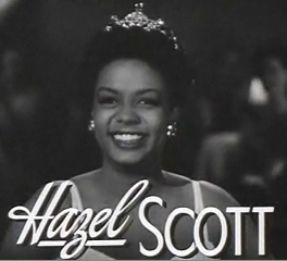 Hazel Scott in 'Rhapsody in Blue' (1945)