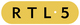 Logo de RTL5 de 2004 à 2005