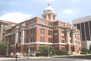 Bibb County courthouse in Macon, Georgia