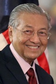 Mahathir Mohammed in 2019