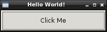 Description de l'image Hello World PHP-GTK.png.