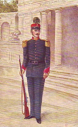 Palatijns Gardist in uniform