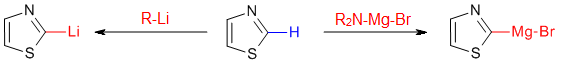 Thiazole deprotonation