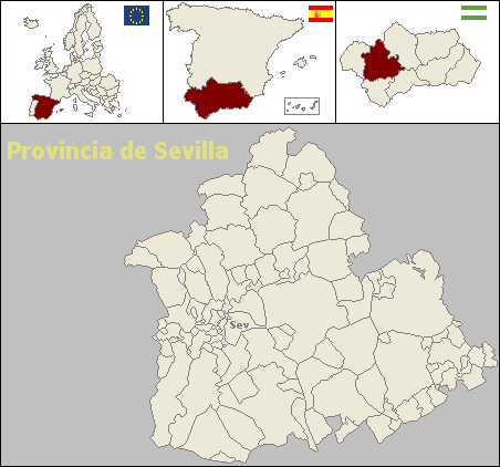 Komin yo ki nan pwovens Seville