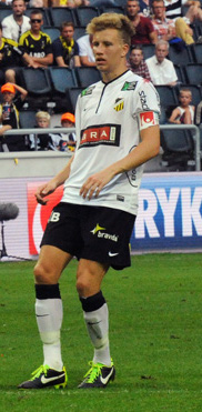 Simon Gustafson voor BK Häcken (2013)