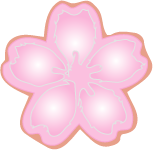 Dessin de corole de fleur rose