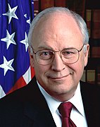 Voormalig Minister van Defensie Dick Cheney uit Wyoming Republikeinse Partij