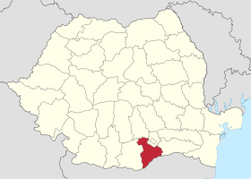 Localisation de Județ de Giurgiu