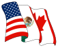 Emblem of Consortium for North American Higher Education Collaboration Consortium pour la collaboration dans l'enseignement supérieur en Amérique du Nord (French) Consorcio para la Colaboración de la Educación Superior en América del Norte (Spanish)