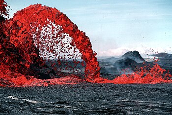 Pāhoehoe lava