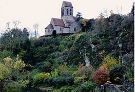 L'église de Saint-Céneri-le-Gérei.