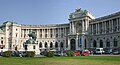 De Hofburg oan de Heldenplatz