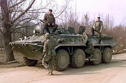 BTR–80 Boszniában