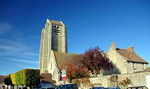 Ang Simbahan sa Saint-Léonard, sa Les Granges-le-roi