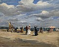 Henri Michel-Lévy, Le Pouliguen, La Plage, c. 1900, musée Baron-Martin, Gray.