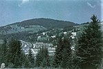 Panorama of Wisła in 1939