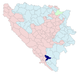 Berkovići – Mappa