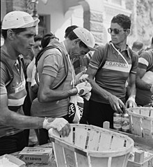 Photographie de Fausto Coppi.