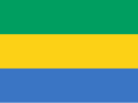 Det gabonske flagget